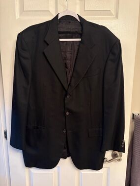 Vintage Isaia Full Cashmere Blazer Suit Jacket